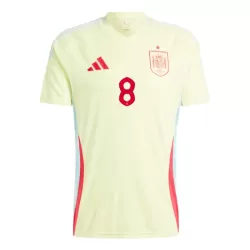 Camisola Espanha Fabian Ruiz 8 Homem Equipamento 2ª Euro 2024