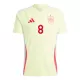 Camisola Espanha Fabian Ruiz 8 Homem Equipamento 2ª Euro 2024