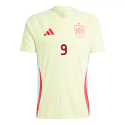 Camisola Espanha Gerard Moreno 9 Homem Equipamento 2ª Euro 2024