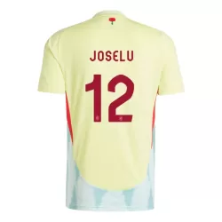 Camisola Espanha Joselu 12 Homem Equipamento 2ª Euro 2024 Camisola Espanha Joselu 12 Homem Equipamento 2ª Euro 2024