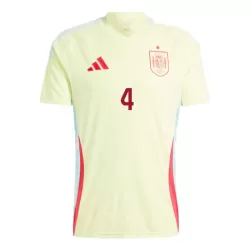 Camisola Espanha Martin Zubimendi 4 Homem Equipamento 2ª Euro 2024