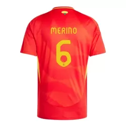 Camisola Espanha Mikel Merino 6 Homem Equipamento 1ª Euro 2024 Camisola Espanha Mikel Merino 6 Homem Equipamento 1ª Euro 2024