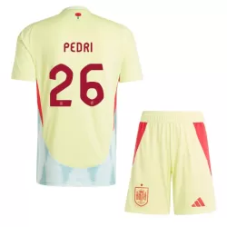 Camisola Espanha Pedri 26 Criança Equipamento 2ª Euro 2024 Camisola Espanha Pedri 26 Criança Equipamento 2ª Euro 2024