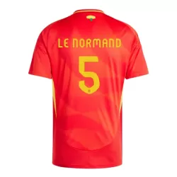 Camisola Espanha Robin Le Normand 5 Homem Equipamento 1ª Euro 2024 Camisola Espanha Robin Le Normand 5 Homem Equipamento 1ª Euro 2024