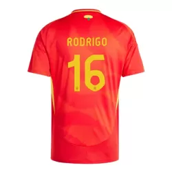 Camisola Espanha Rodrigo 16 Homem Equipamento 1ª Euro 2024 Camisola Espanha Rodrigo 16 Homem Equipamento 1ª Euro 2024