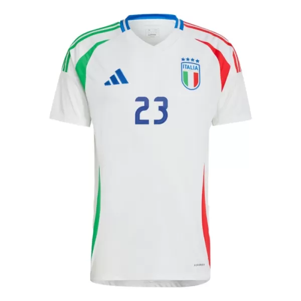Camisola Itália Alessandro Bastoni 23 Homem Equipamento 2ª Euro 2024