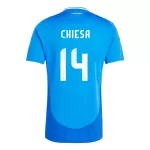 Camisola Itália Federico Chiesa 14 Homem Equipamento 1ª Euro 2024