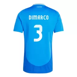 Camisola Itália Federico Dimarco 3 Homem Equipamento 1ª Euro 2024 Camisola Itália Federico Dimarco 3 Homem Equipamento 1ª Euro 2024