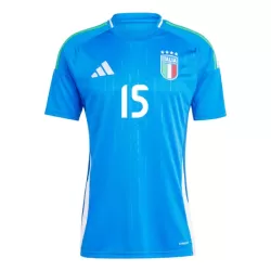 Camisola Itália Giorgio Scalvini 15 Homem Equipamento 1ª Euro 2024