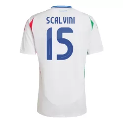 Camisola Itália Giorgio Scalvini 15 Homem Equipamento 2ª Euro 2024 Camisola Itália Giorgio Scalvini 15 Homem Equipamento 2ª Euro 2024