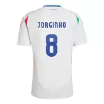 Camisola Itália Jorginho 8 Homem Equipamento 2ª Euro 2024