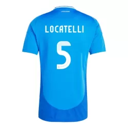 Camisola Itália Manuel Locatelli 5 Homem Equipamento 1ª Euro 2024 Camisola Itália Manuel Locatelli 5 Homem Equipamento 1ª Euro 2024