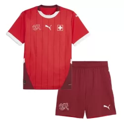 Camisola Suíça Criança Equipamento 1ª Euro 2024 Camisola Suíça Criança Equipamento 1ª Euro 2024