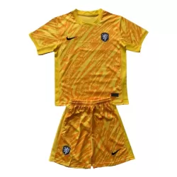 Camisola Guarda-Redes Holanda Criança Euro 2024 Amarela Camisola Guarda-Redes Holanda Criança Euro 2024 Amarela