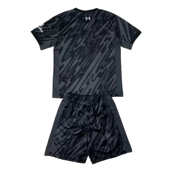 Camisola Guarda-Redes Liverpool Criança 2024/25 Preta