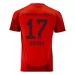 Camisola FC Bayern de Munique Bryan Zaragoza 17 Homem Equipamento 1ª 2024/25