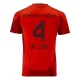 Camisola FC Bayern de Munique Matthijs de Ligt 4 Criança Equipamento 1ª 2024/25