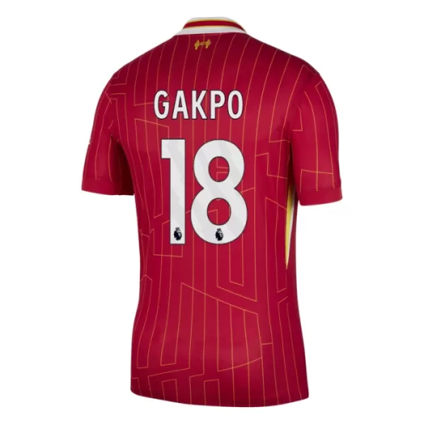 Camisola Liverpool Gakpo 18 Criança Equipamento 1ª 2024/25