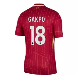 Camisola Liverpool Gakpo 18 Homem Equipamento 1ª 2024/25 Camisola Liverpool Gakpo 18 Homem Equipamento 1ª 2024/25