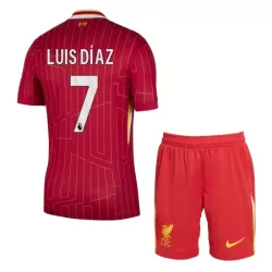 Camisola Liverpool Luis Díaz 7 Criança Equipamento 1ª 2024/25 Camisola Liverpool Luis Díaz 7 Criança Equipamento 1ª 2024/25