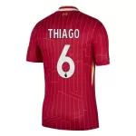 Camisola Liverpool Thiago 6 Homem Equipamento 1ª 2024/25