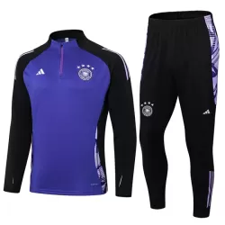 Conjunto de Moletom de Treino Alemanha Homem Quarto-Zíper 2024/25 Roxo Conjunto de Moletom de Treino Alemanha Homem Quarto-Zíper 2024/25 Roxo