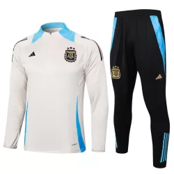 Conjunto de Moletom de Treino Argentina Homem Quarto-Zíper 2024/25 Branca Conjunto de Moletom de Treino Argentina Homem Quarto-Zíper 2024/25 Branca