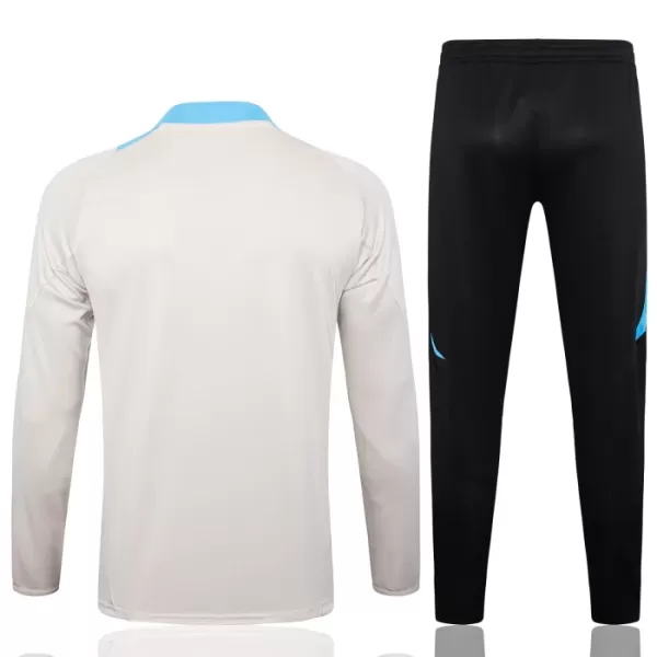 Conjunto de Moletom de Treino Argentina Homem Quarto-Zíper 2024/25 Branca