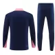 Conjunto de Moletom de Treino Atlético Madrid Homem Quarto-Zíper 2024/25 Navy