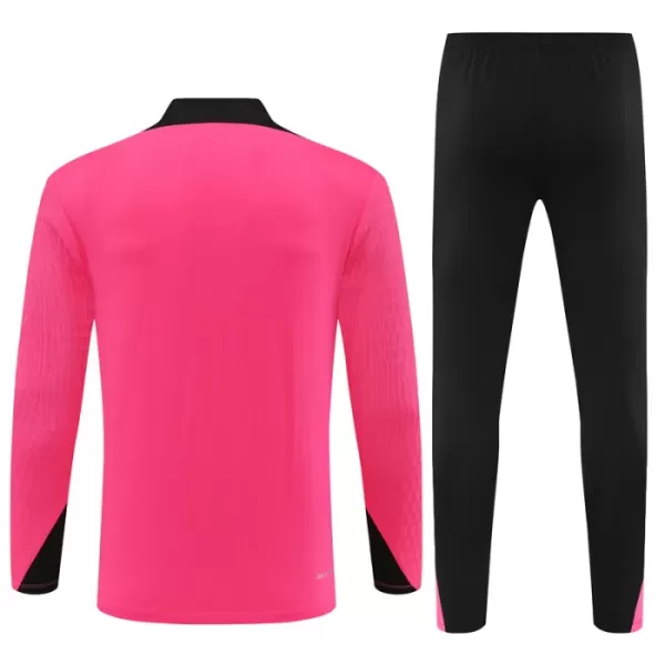 Conjunto de Moletom de Treino Chelsea Homem Quarto-Zíper 2024/25 Rosa