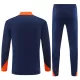Conjunto de Moletom de Treino Holanda Criança Quarto-Zíper 2024/25 Navy