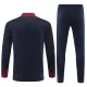 Conjunto de Moletom de Treino Inglaterra Homem Quarto-Zíper 2024/25 Preta