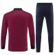 Conjunto de Moletom de Treino Inglaterra Homem Quarto-Zíper 2024/25 Vermelha