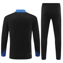 Conjunto de Moletom de Treino Inter Milan Homem Quarto-Zíper 2024/25 Preta