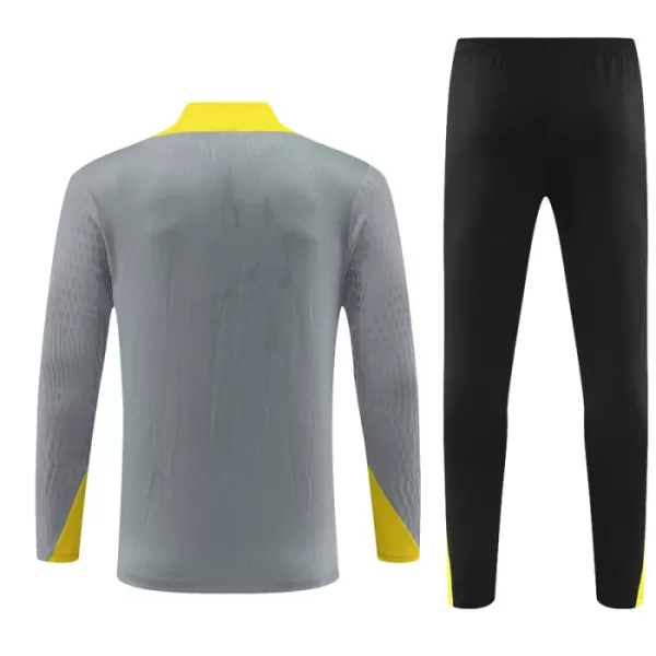 Conjunto de Moletom de Treino Liverpool Criança Quarto-Zíper 2024/25 Cinza