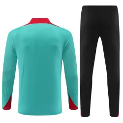 Conjunto de Moletom de Treino Liverpool Homem Quarto-Zíper 2024/25 Verde