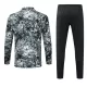 Conjunto de Moletom de Treino Manchester United Criança Quarto-Zíper 2024/25 Verde