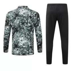 Conjunto de Moletom de Treino Manchester United Homem Quarto-Zíper 2024/25 Verde