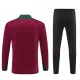 Conjunto de Moletom de Treino Paris Saint-Germain Criança Quarto-Zíper 2024/25 Vermelha
