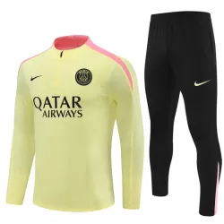 Conjunto de Moletom de Treino Paris Saint-Germain Homem Quarto-Zíper 2024/25 Amarela Conjunto de Moletom de Treino Paris Saint-Germain Homem Quarto-Zíper 2024/25 Amarela