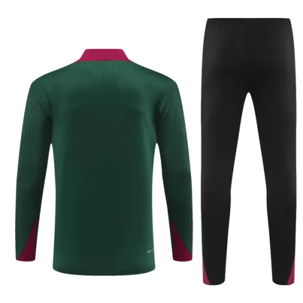 Conjunto de Moletom de Treino Paris Saint-Germain Homem Quarto-Zíper 2024/25 Verde