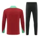Conjunto de Moletom de Treino Portugal Criança Quarto-Zíper 2024/25 Vermelha
