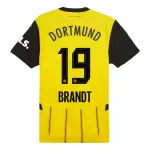 Camisola Borussia Dortmund Brandt 19 Homem Equipamento 1ª 2024/25