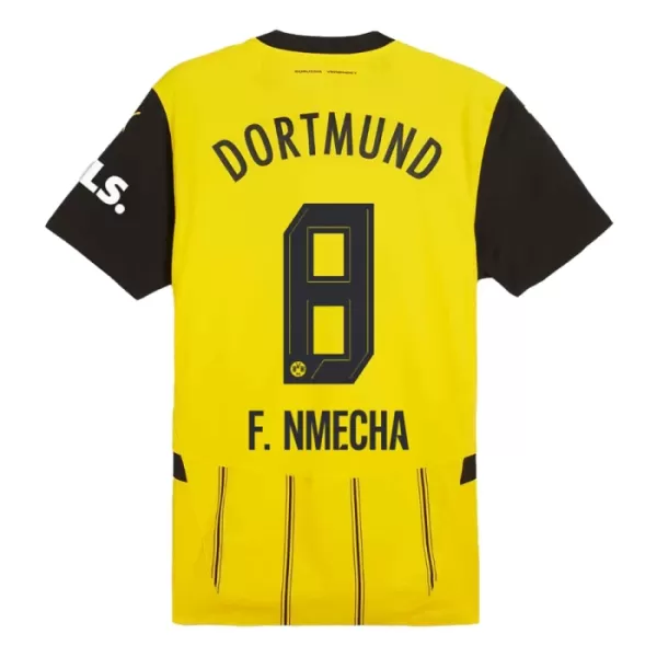 Camisola Borussia Dortmund F. Nmecha 8 Criança Equipamento 1ª 2024/25