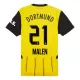 Camisola Borussia Dortmund Malen 21 Criança Equipamento 1ª 2024/25