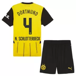 Camisola Borussia Dortmund N. Schlotterbeck 4 Criança Equipamento 1ª 2024/25 Camisola Borussia Dortmund N. Schlotterbeck 4 Criança Equipamento 1ª 2024/25