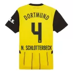 Camisola Borussia Dortmund N. Schlotterbeck 4 Homem Equipamento 1ª 2024/25