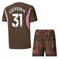 Camisola Guarda-Redes Manchester City Ederson 31 Criança Equipamento 1ª 2024/25 Camisola Guarda-Redes Manchester City Ederson 31 Criança Equipamento 1ª 2024/25