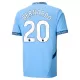 Camisola Manchester City Bernardo 20 Homem Equipamento 1ª 2024/25