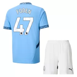 Camisola Manchester City Foden 47 Criança Equipamento 1ª 2024/25 Camisola Manchester City Foden 47 Criança Equipamento 1ª 2024/25